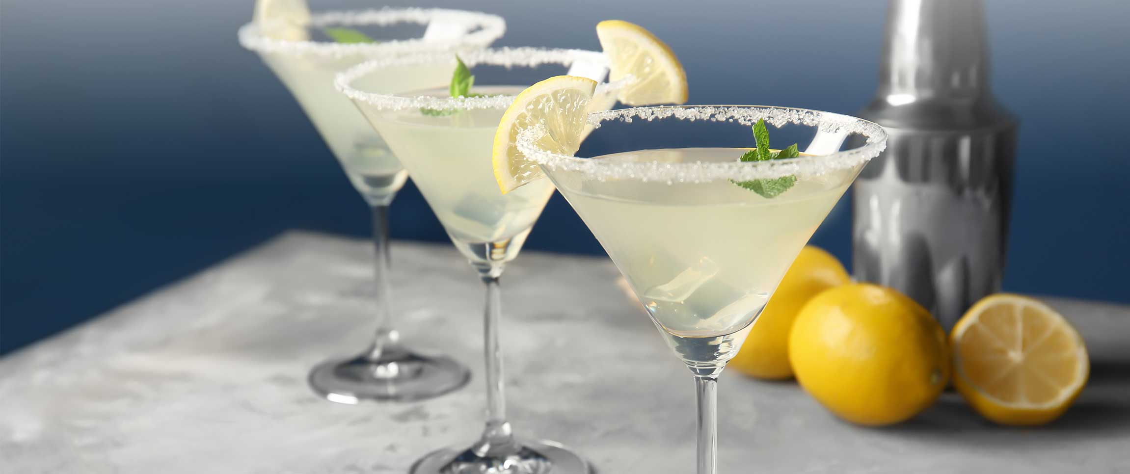 lemon martinis