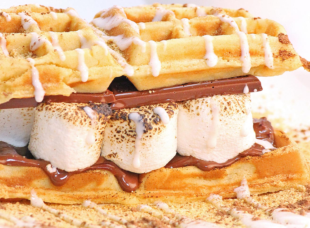 S'mores Waffles