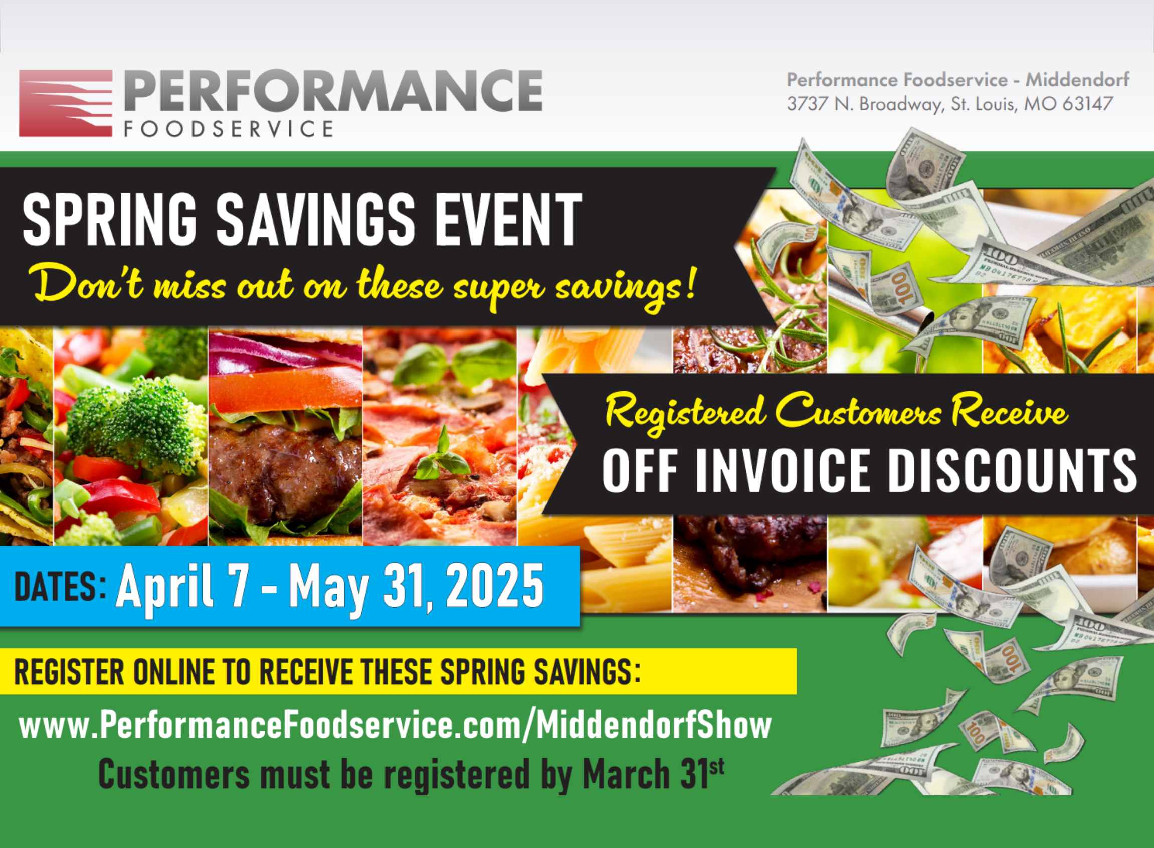 Middendorf 2025 Spring Savings Events