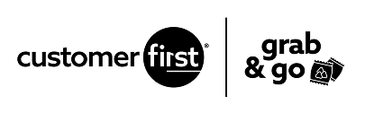 CustomerFirst Grab & Go Logo