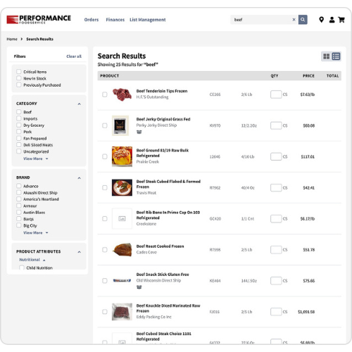 Customer First Detail Search