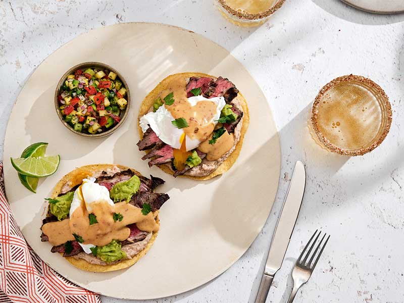 Harissa Potato Breakfast Taco