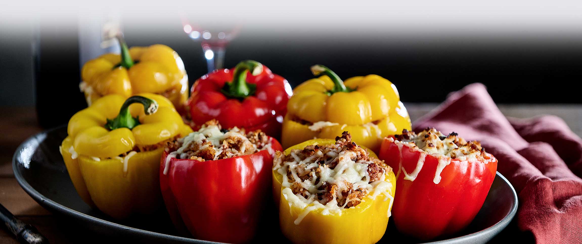 Sicilian Stuffed Peppers