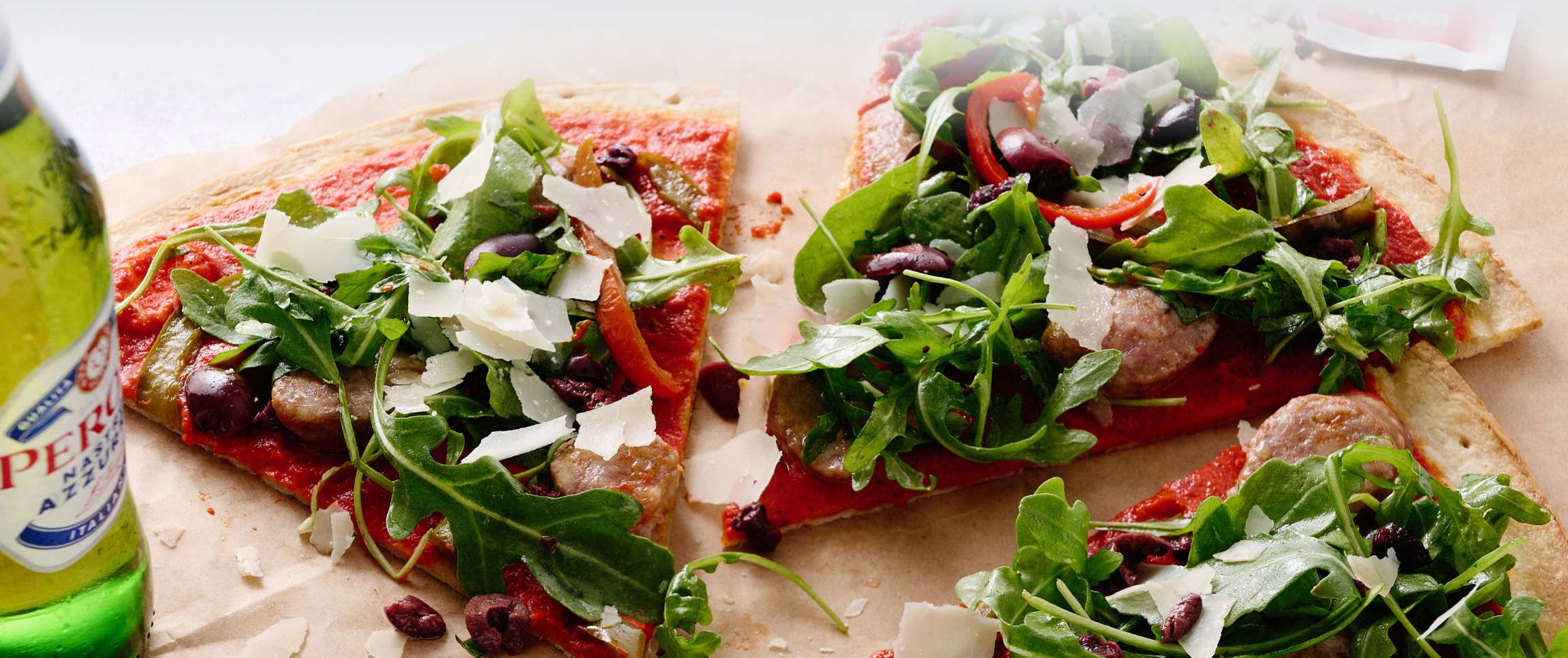 Roman Style Thin and Crispy Pizza