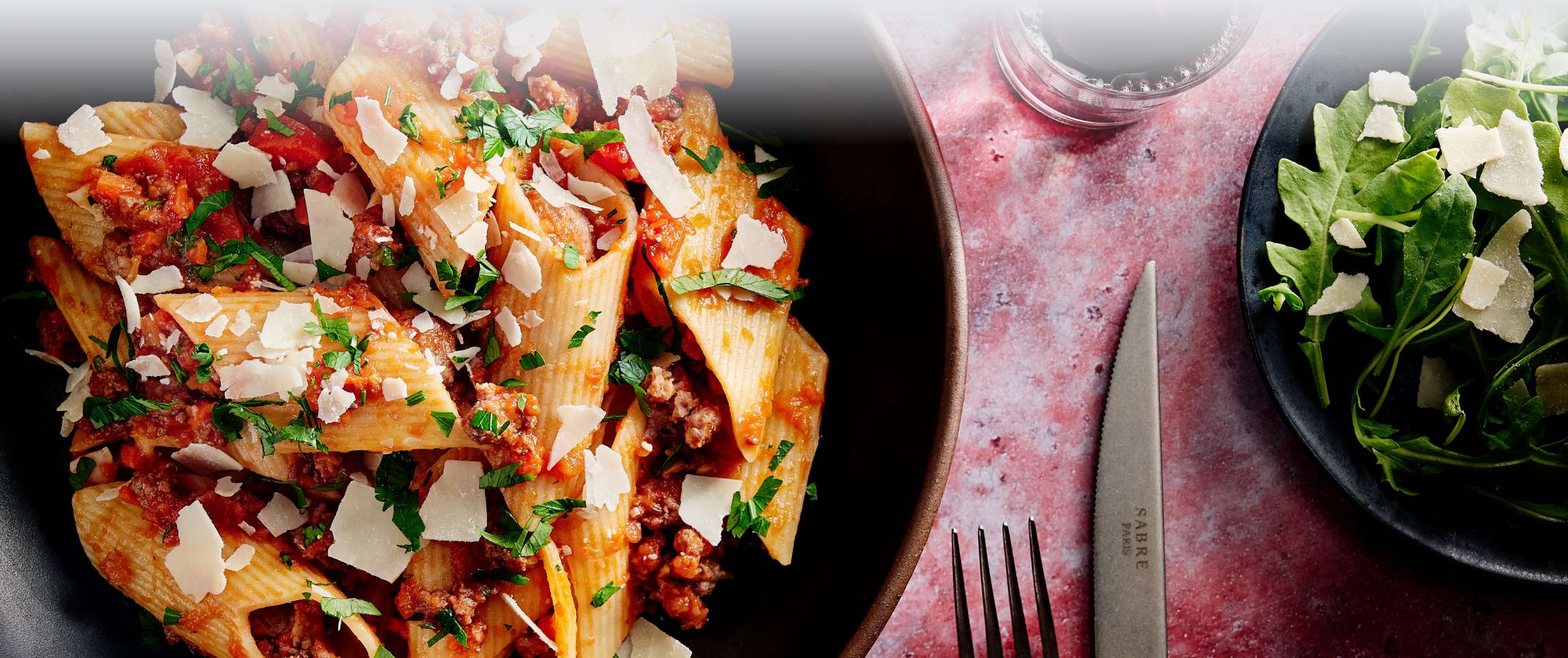 Paccheri Gragnano Rigati with Lamb Butternut Squash Bolognese