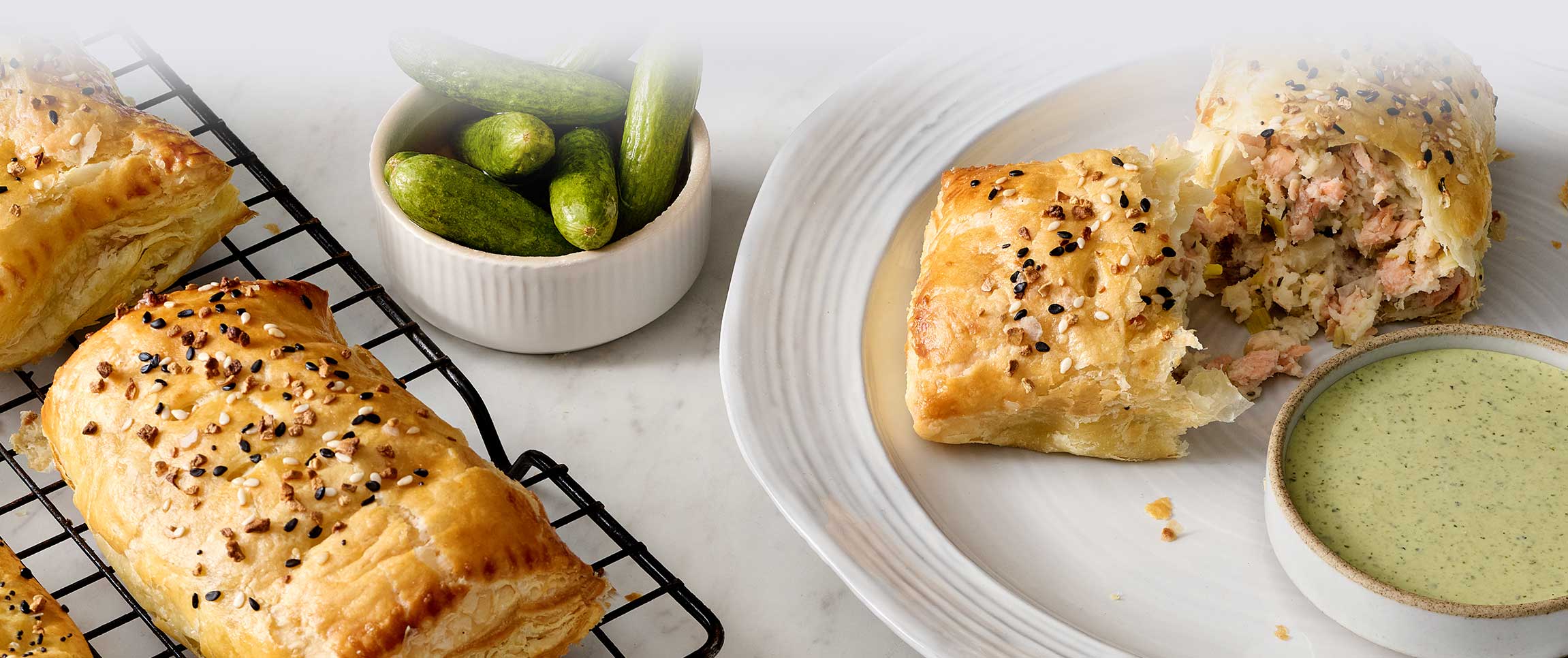 Smoked Salmon Hand Pies