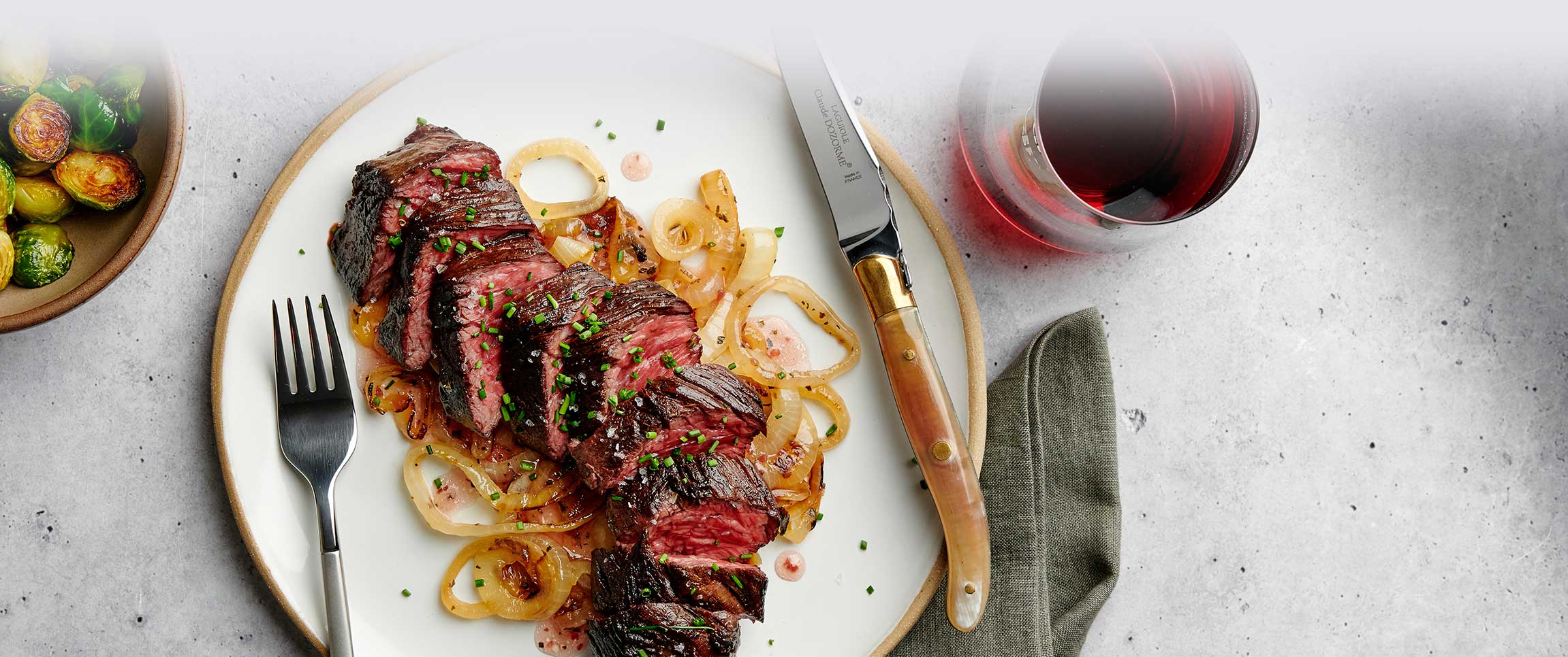 Pan Roasted Braveheart Hanging Tender