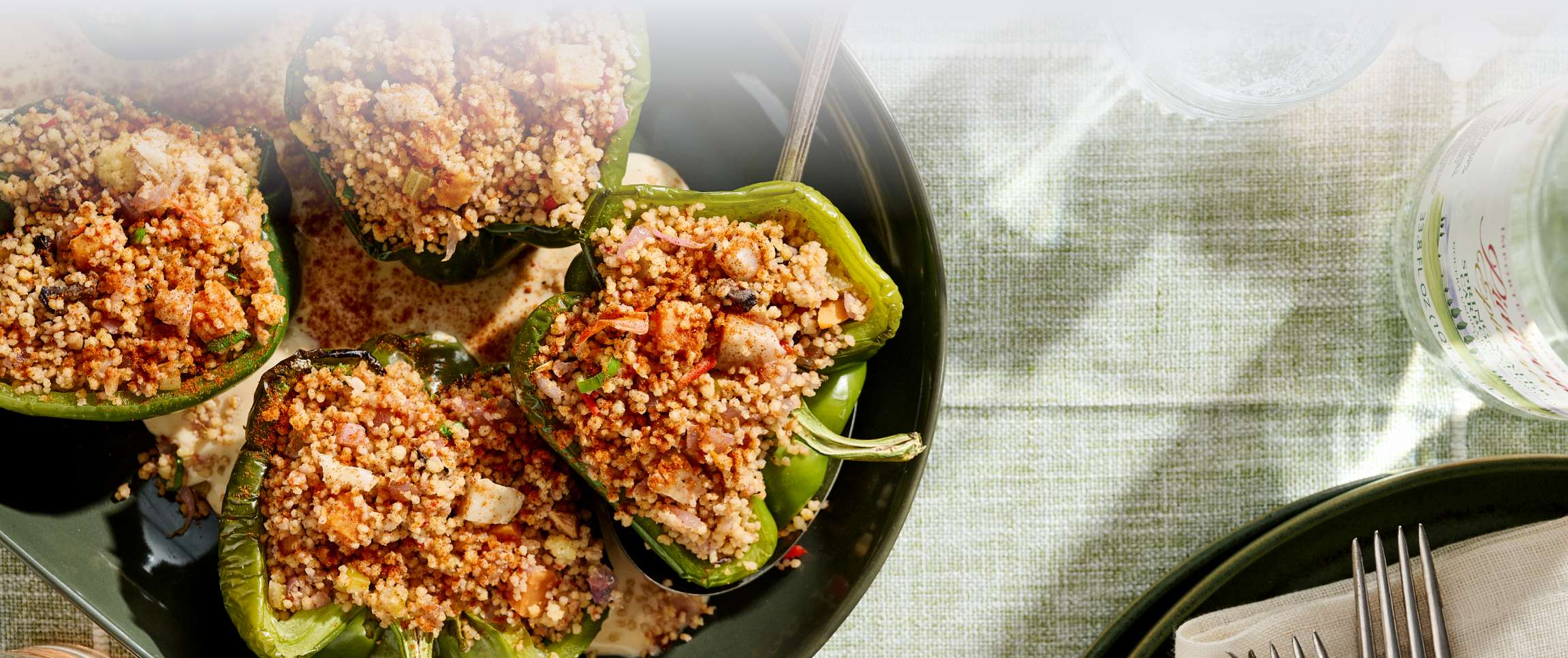 Garden Stuffed Bell Peppers