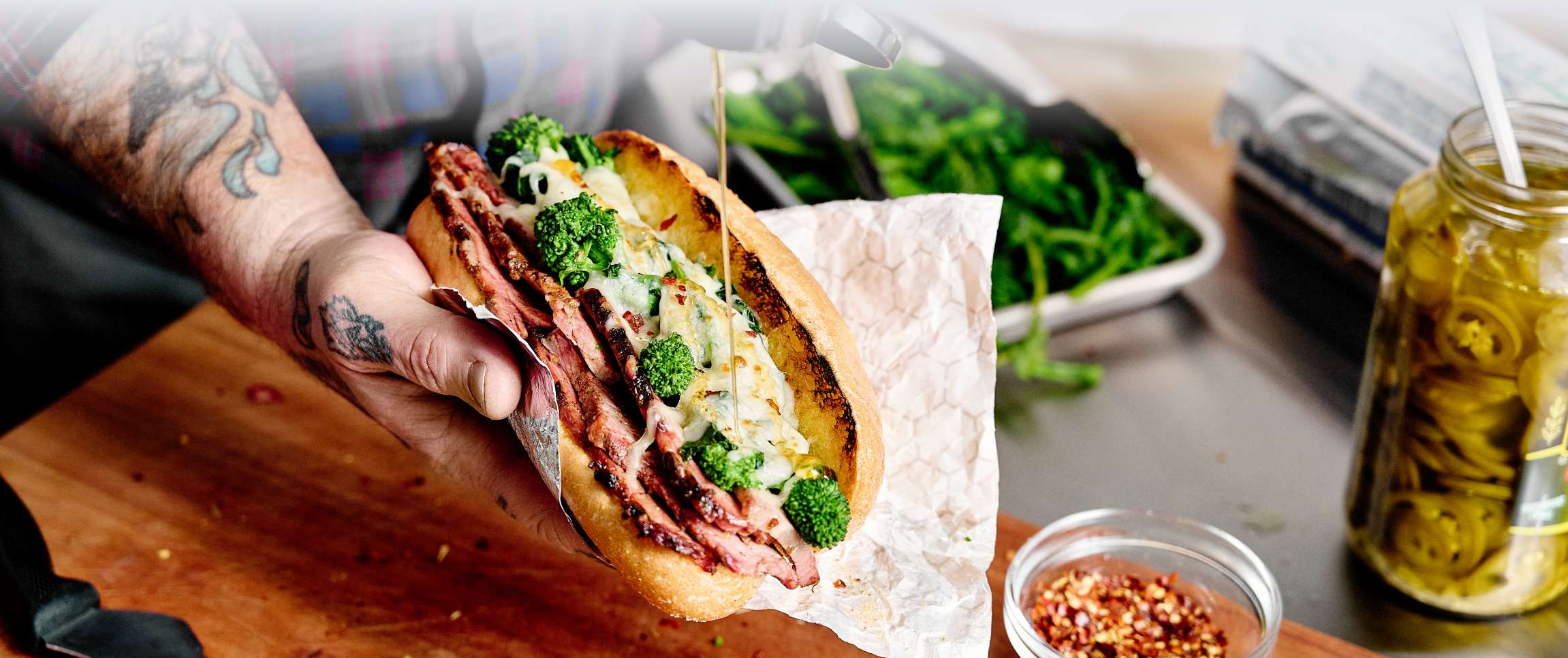 Italian Brisket Sub
