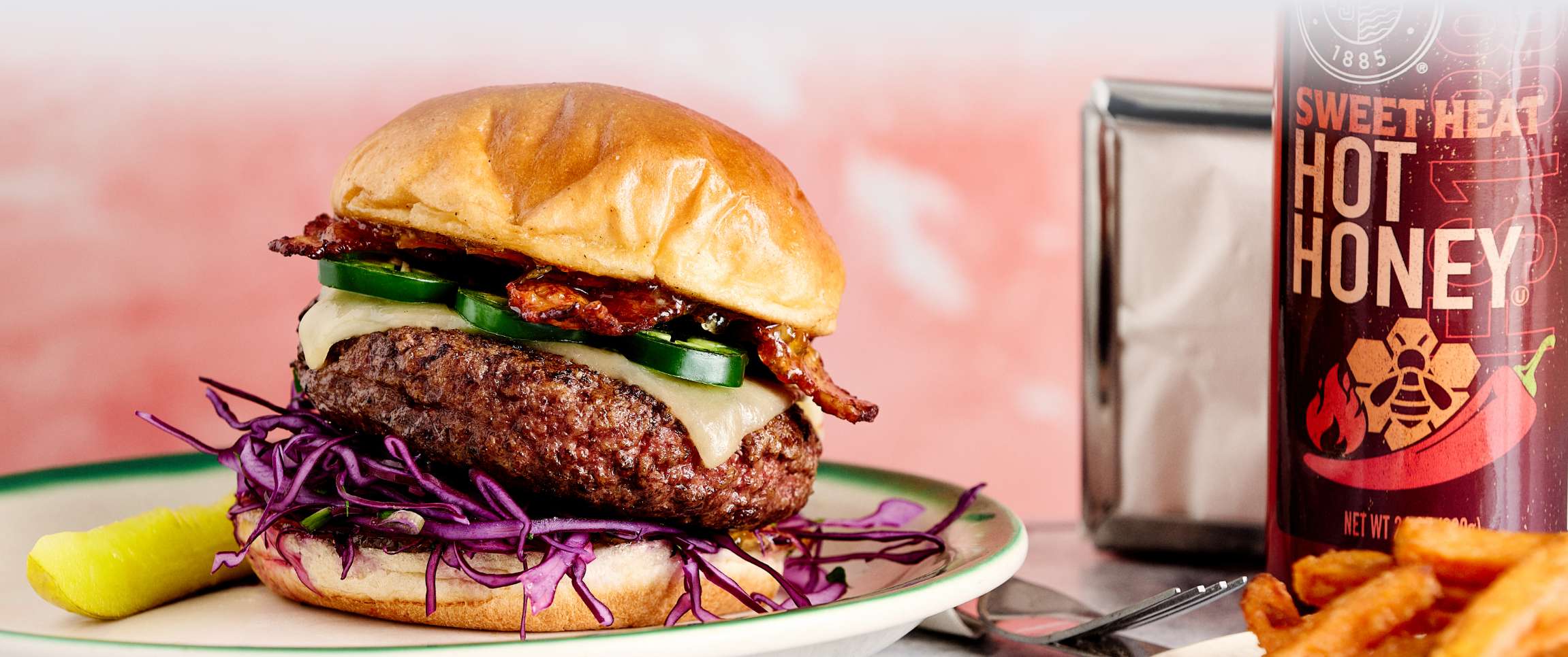 Braveheart® Gourmade Jalapeno Bacon Marmalade Burger