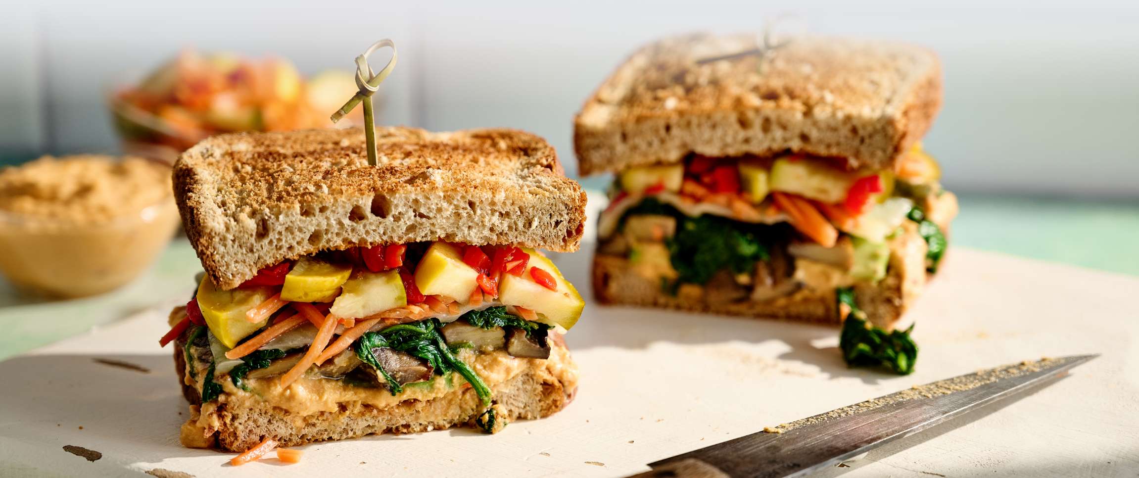 Pickled Veggie Cali Handheld