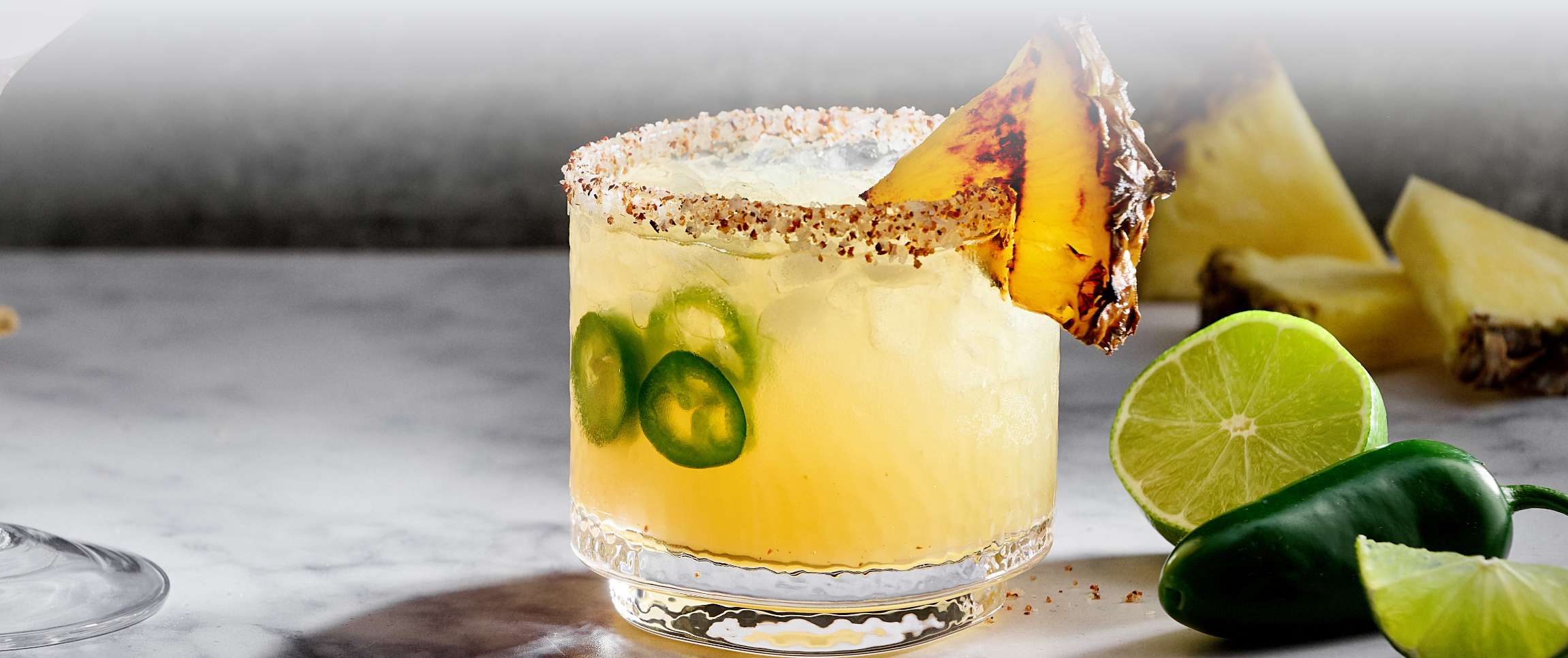 “Fiery” Pineapple Jalapeno Margarita