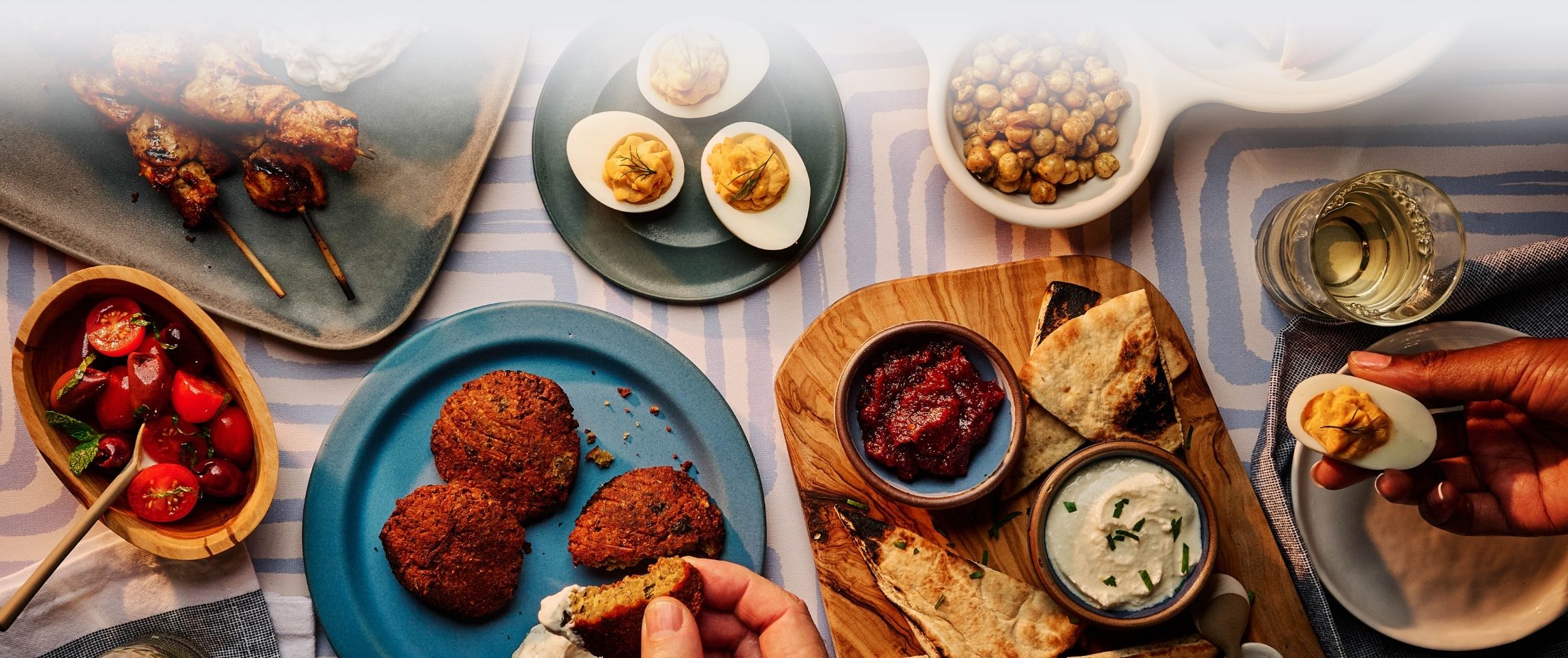 Mediterranean Midnight Snack for Two