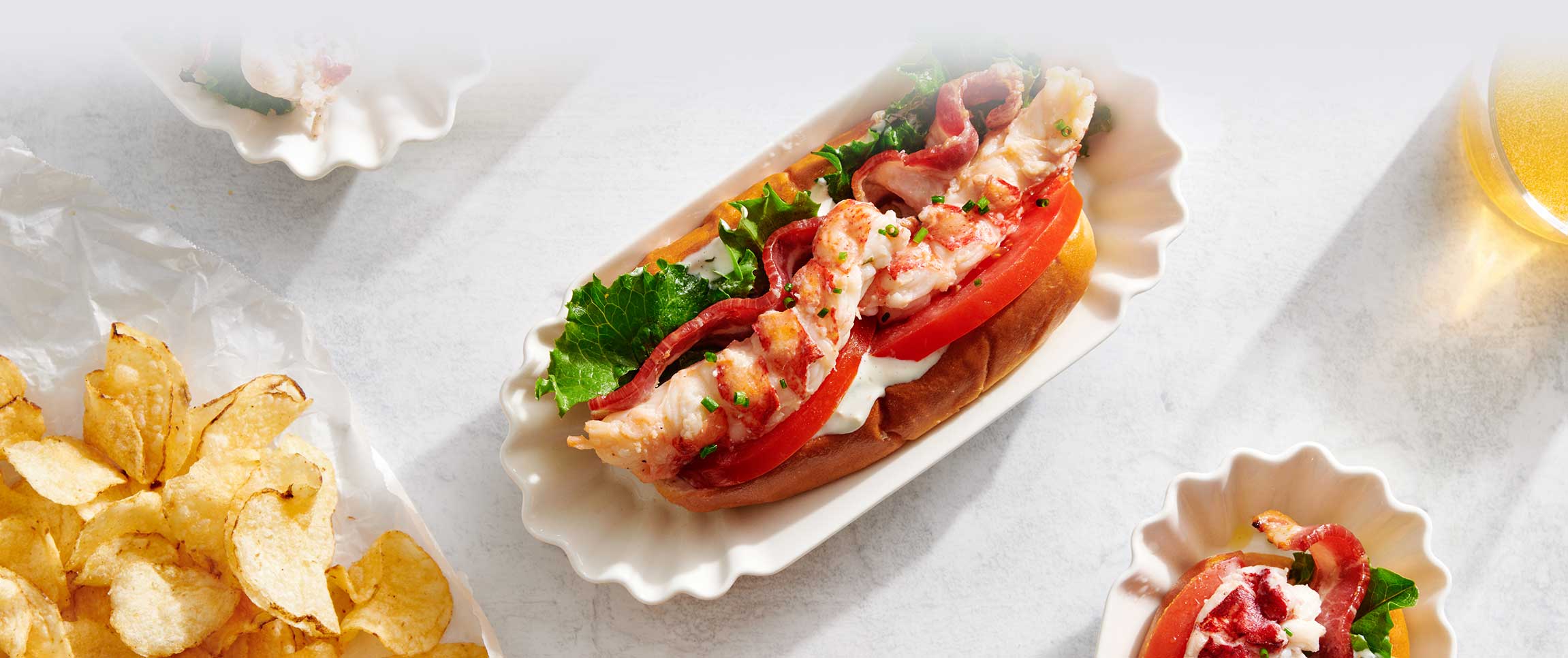 Poached Lobster BLT