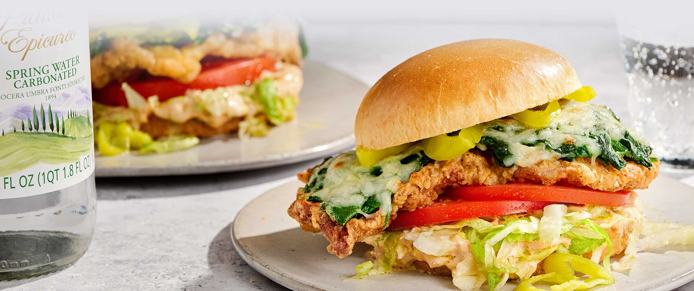  Perfectly Pork Florentine Sandwich