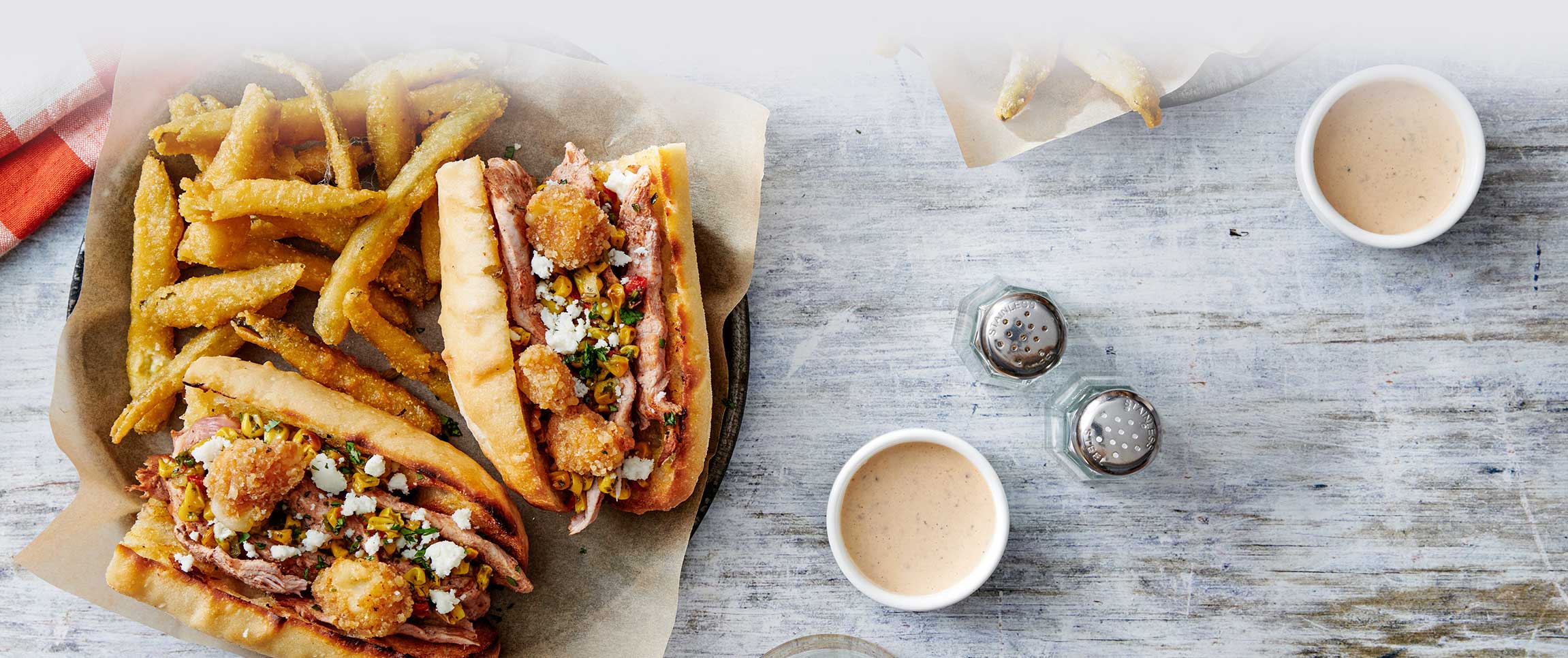 Street Corn Sandwich