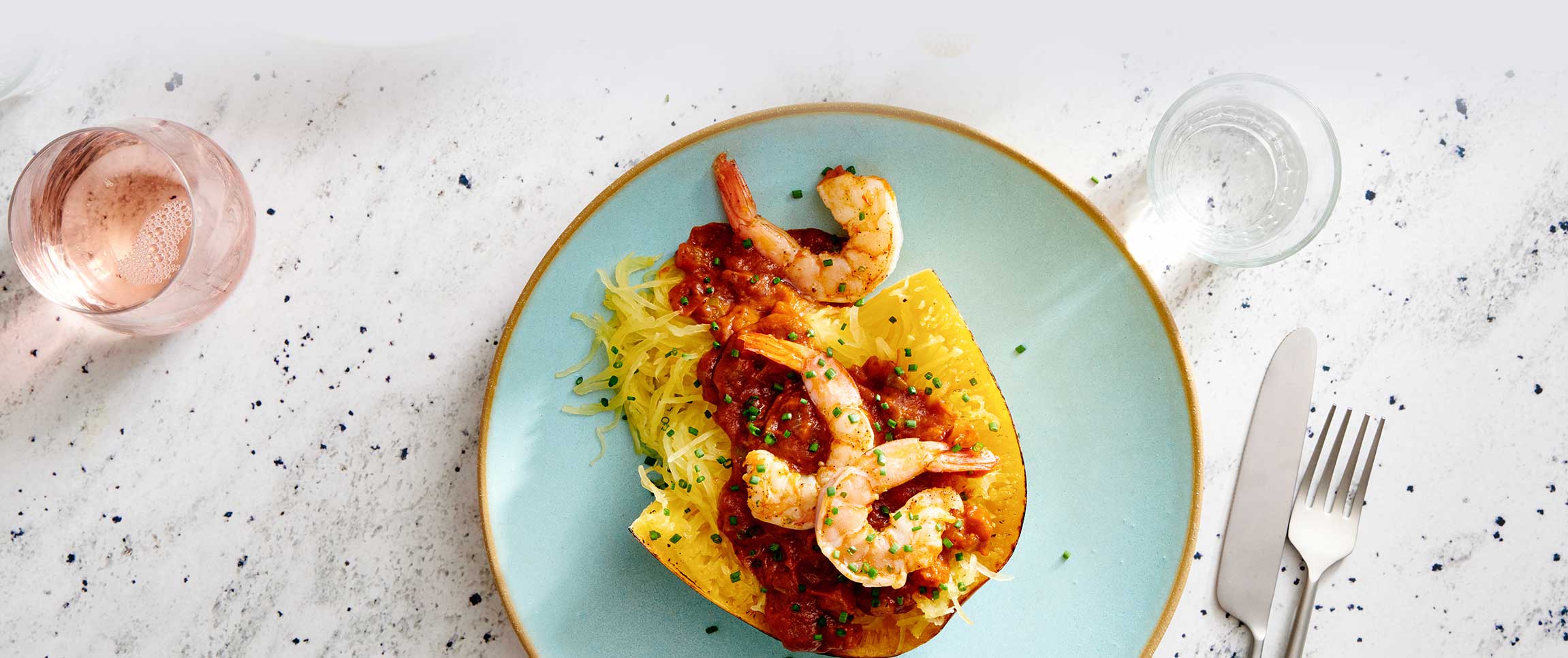 Baywinds® Cajun Shrimp with Ascend® Bloody Mary Gravy 