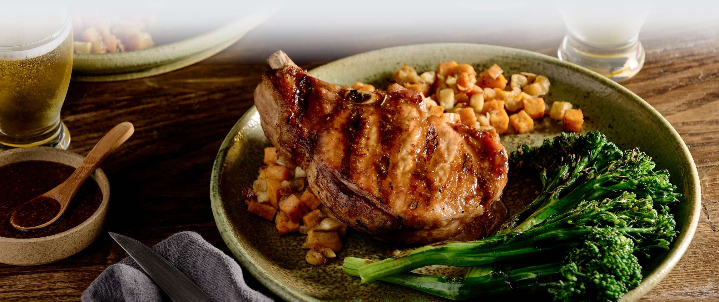 Allegiance® Flame Grilled Pork Chops