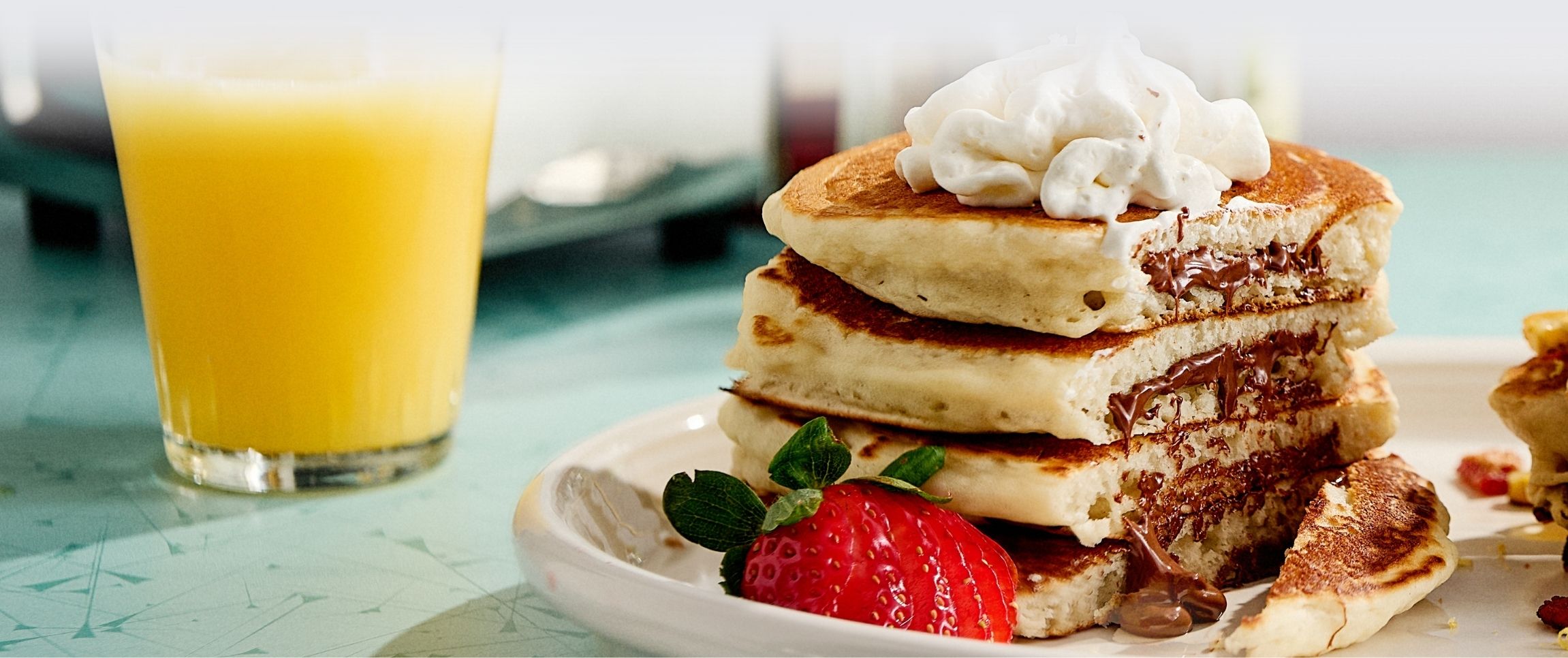 Heritage Ovens® Sweet Buttermilk Nutella Pancakes