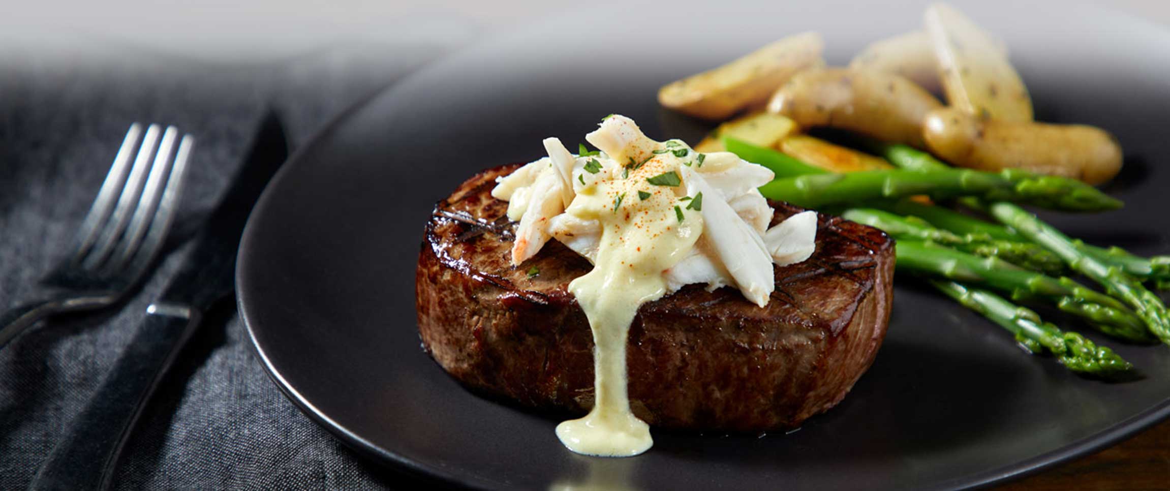 Braveheart Rocky Mountain Strip Filet Oscar