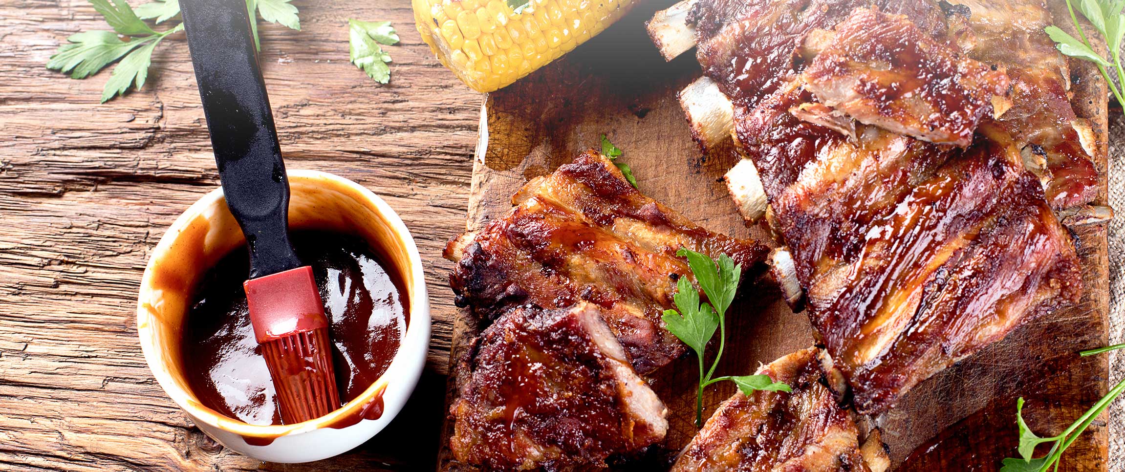 BBQ Ribs with Ketchup BBQ Sauce