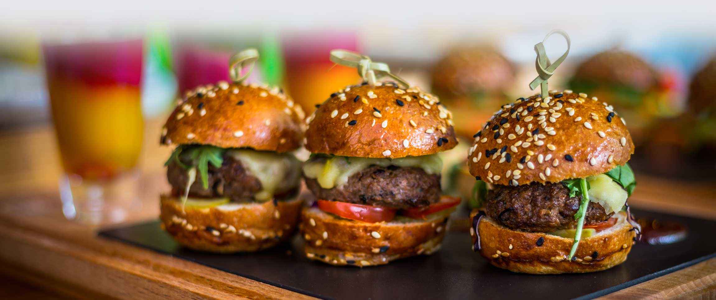 Snack Attach - Burger Sliders