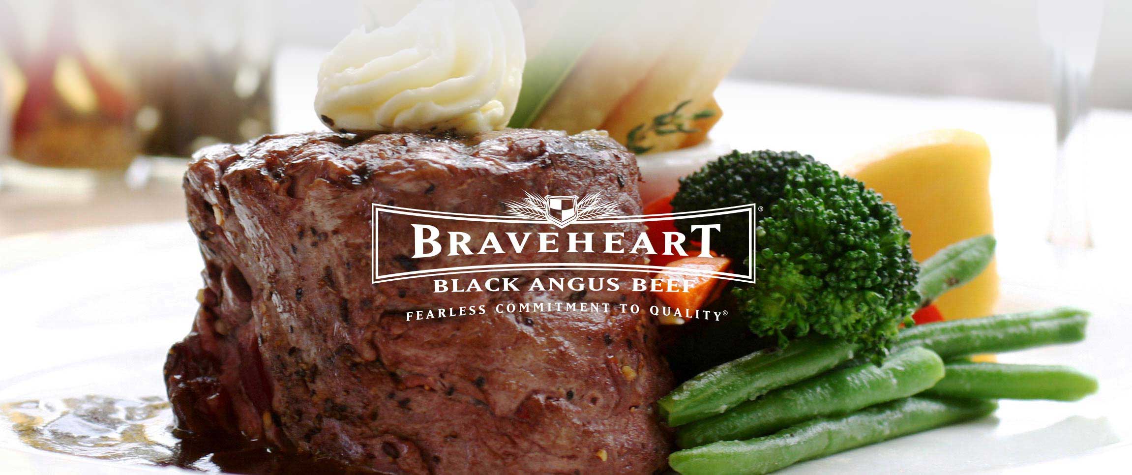 Braveheart Steak with Vegetables
