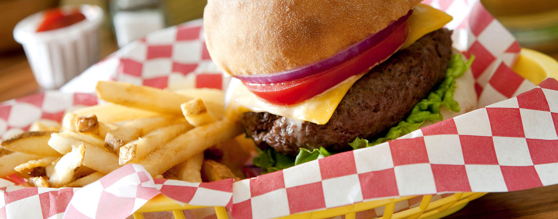 Grab A Burger™ burger and fries