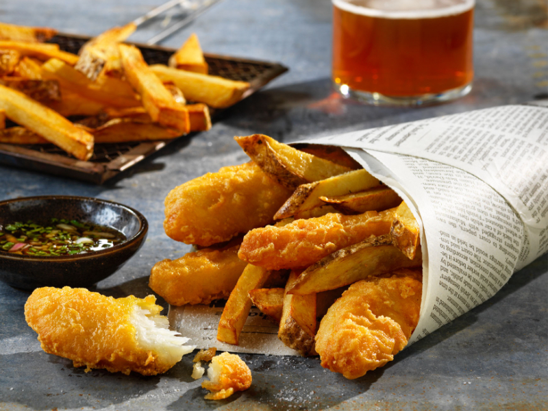 Shipyard Brewing Co Beer Battered Seafood