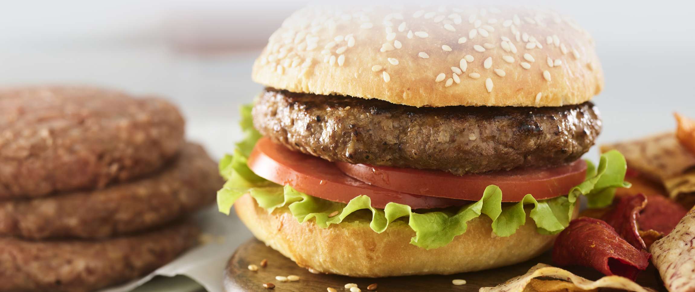 FarmSmart® Beef and Jackfruit Burger Patties