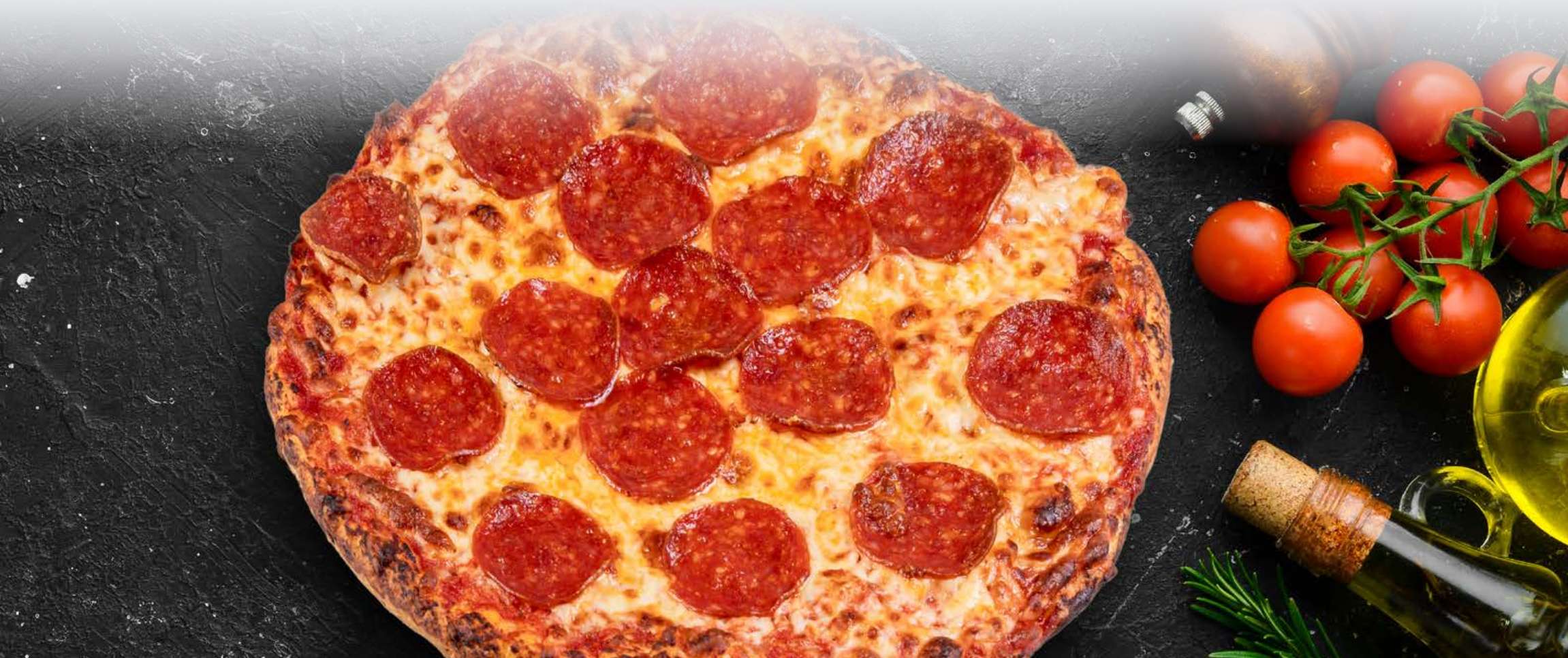 Red Seal Express® 7” Frozen Fully Topped Self-Rising Ready-to-Bake Pizzas