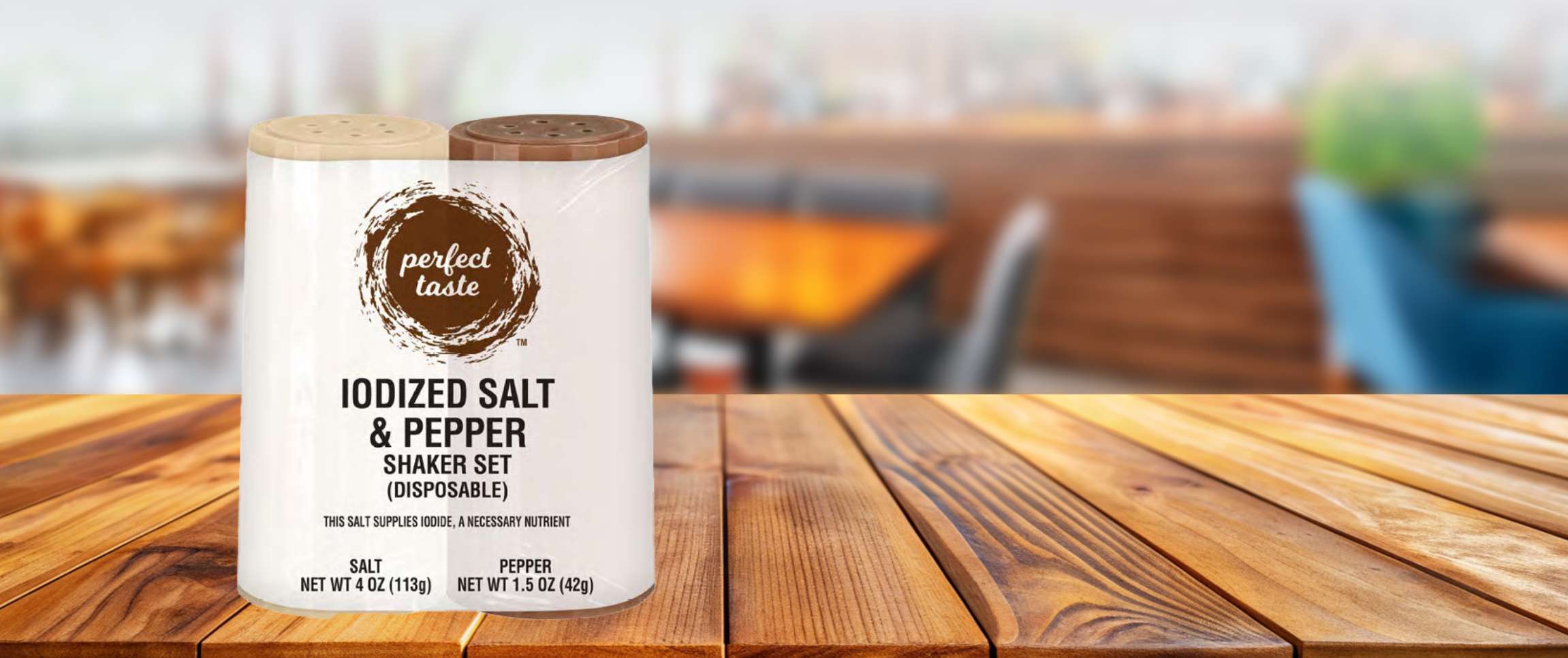 Disposable salt and pepper shakers sales