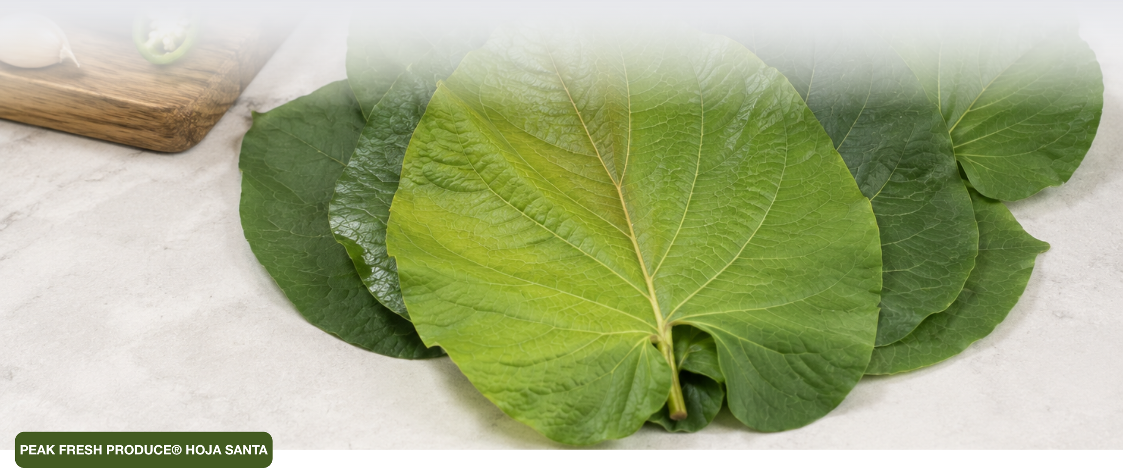Peak Fresh Produce® Epazote, Peak Fresh Produce® Hoja Santa, and Peak Fresh Produce® Culantro