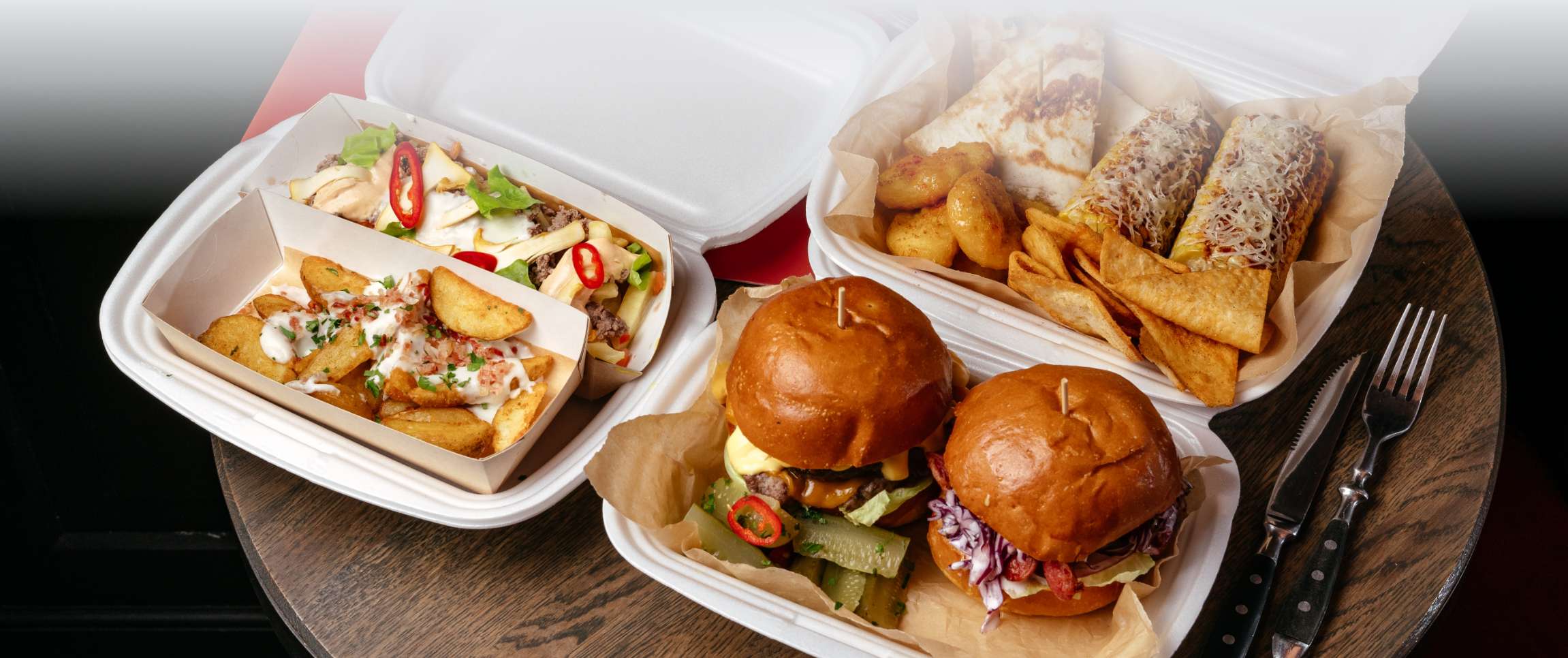 First Mark® Hinged Carryout Containers