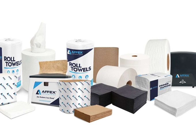 AFFEX ADVANTAGE® TOWEL, TISSUE AND NAPKIN PRODUCT LINE