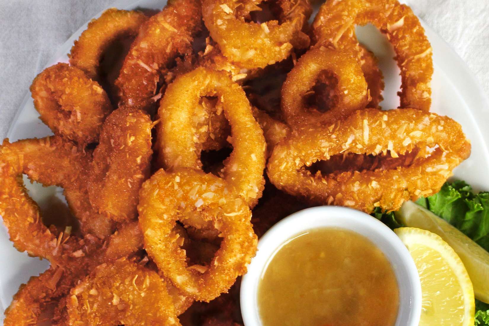 Performance In Motion® (PIM) frozen, breaded, flavored calamari rings