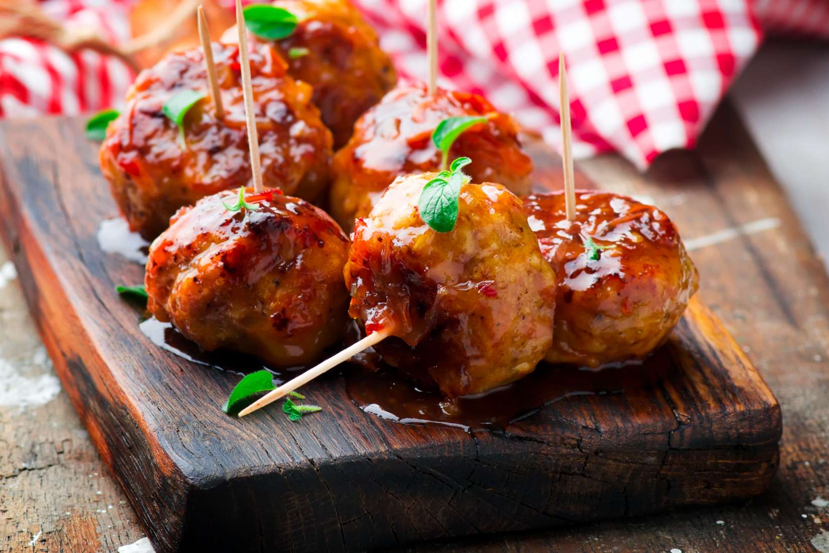 Performance in Motion® fully cooked, frozen Buffalo Style Chicken Meatballs