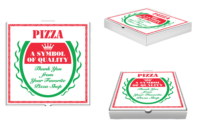 Roma® Crown Pizza Boxes