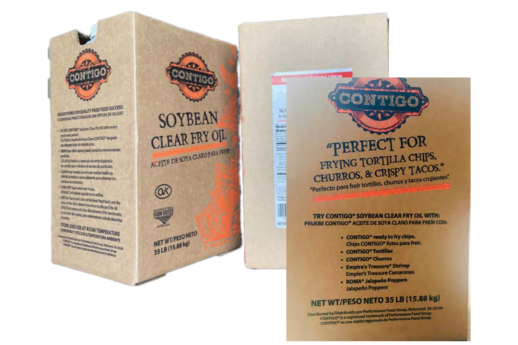 Contigo® Soybean Clear Fry Oil