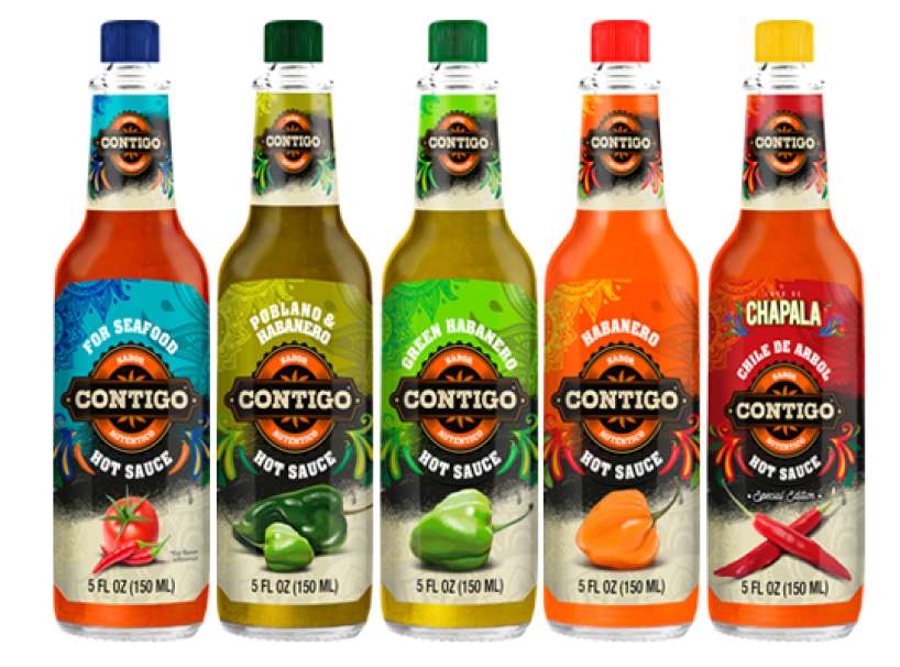 Contigo Hot Sauce Bottles