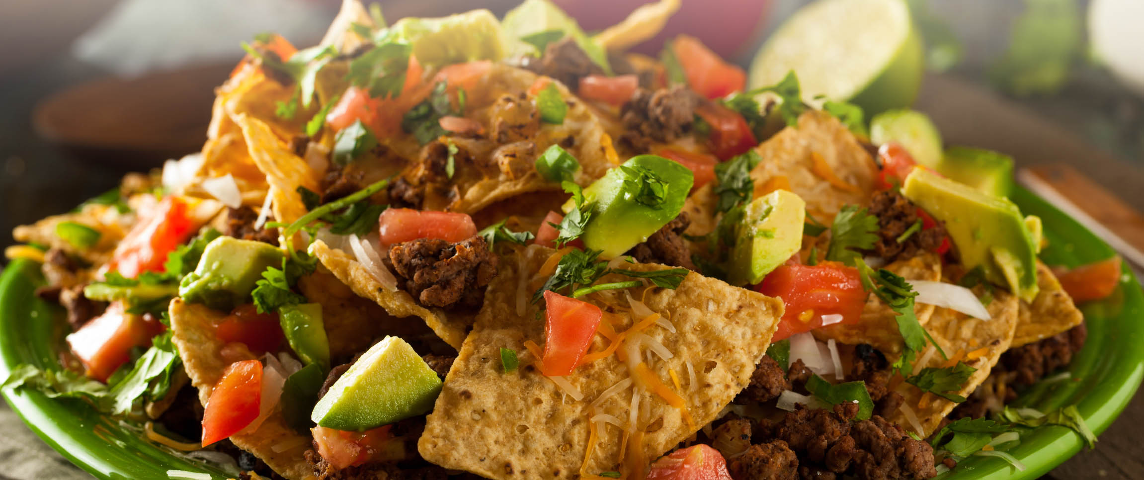 Shrimp and Barbacao Nachos