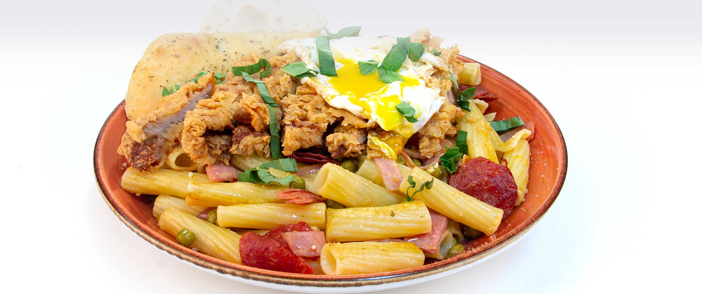 Veal Carbonara