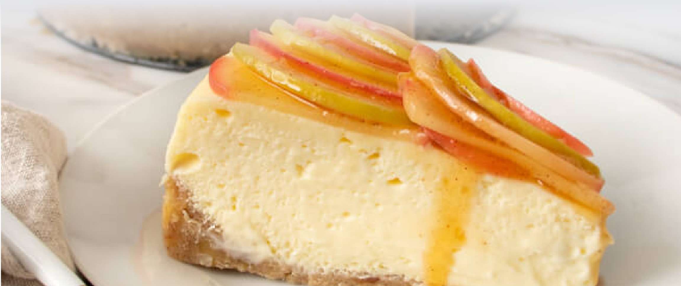 Apple Cinnamon Cheesecake
