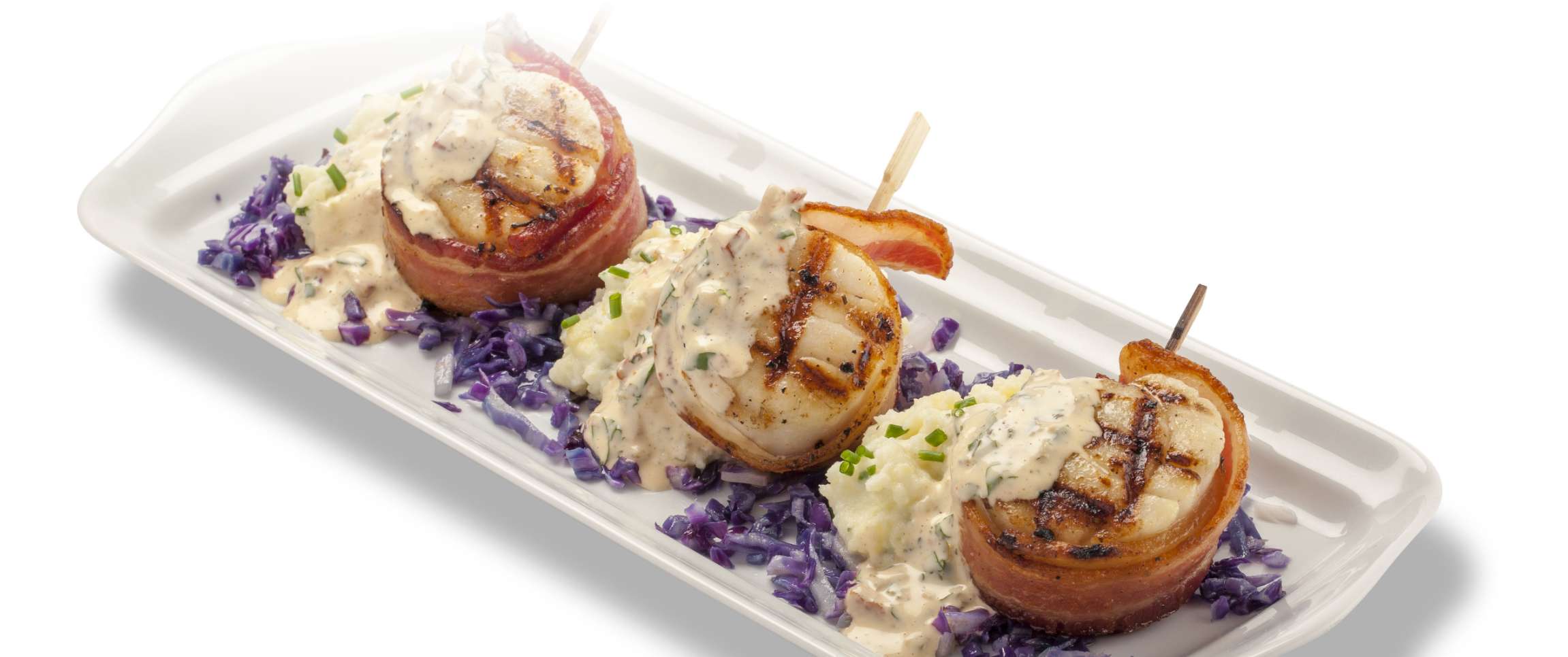 Bacon Wrapped Scallops