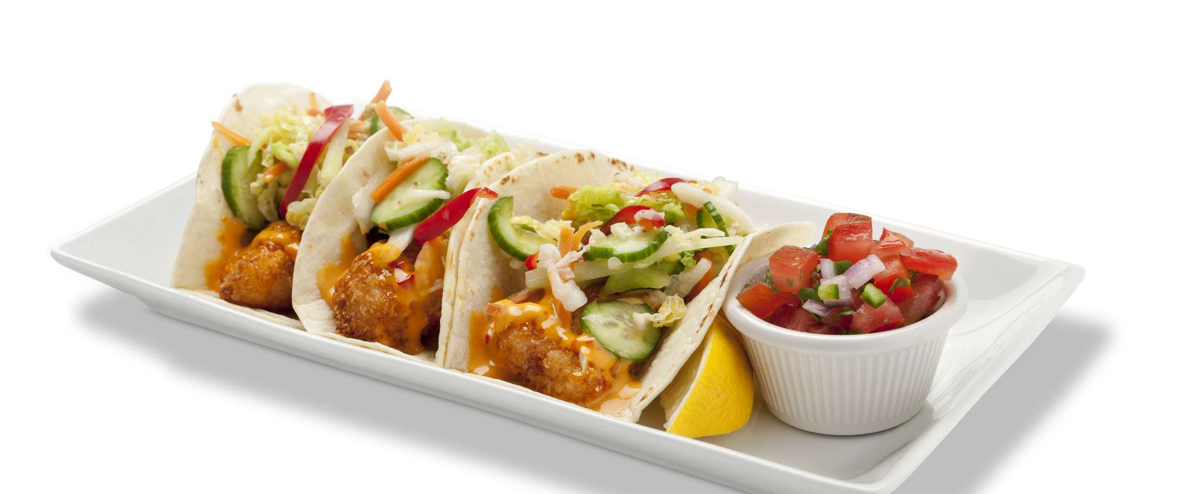 Boom Boom Crispy Fish Tacos