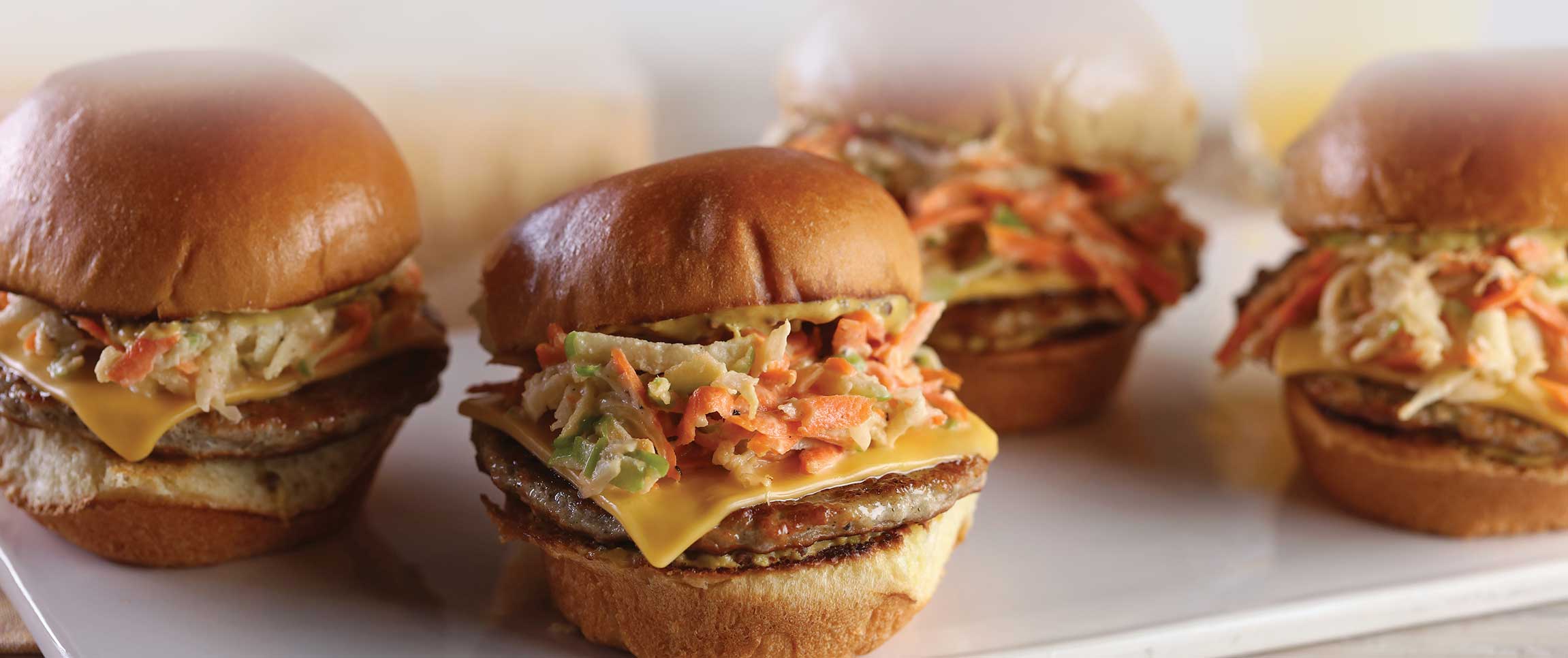 Breakfast Sausage Sliders