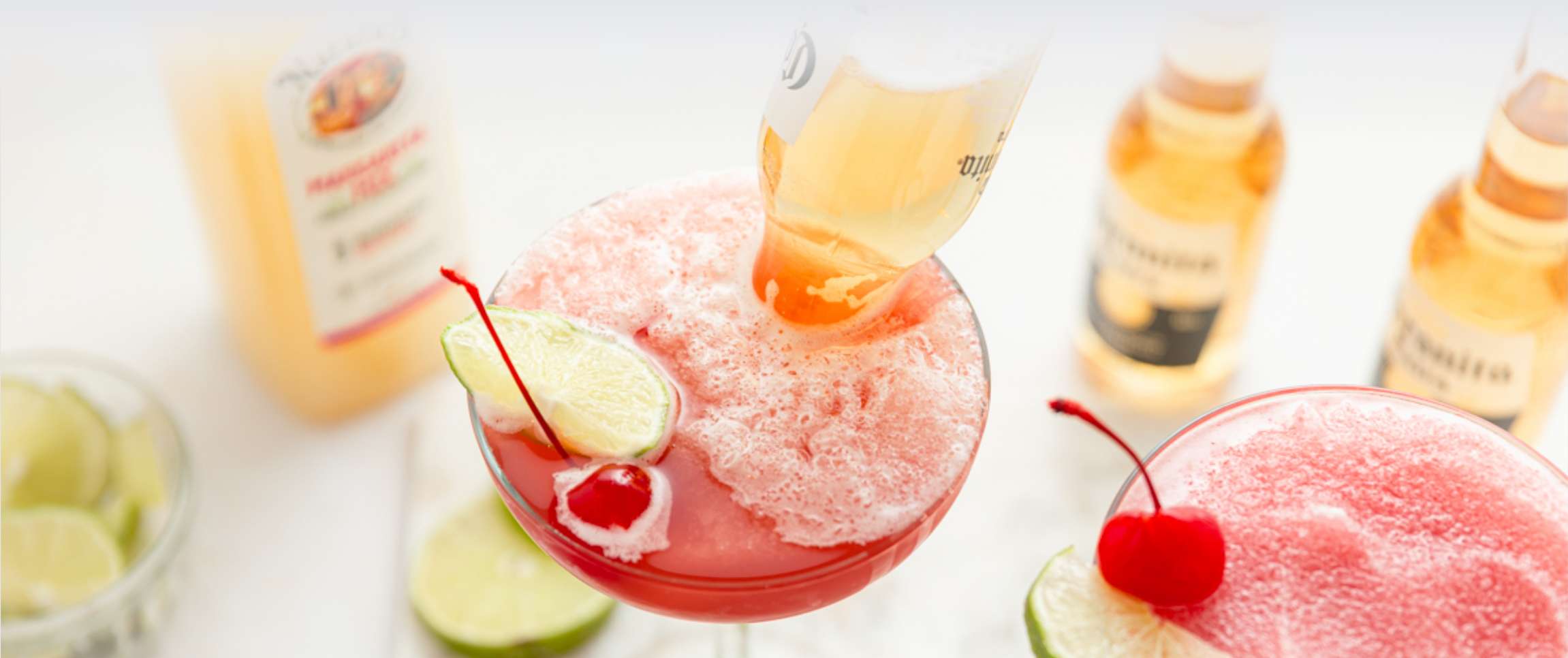 Cherry Limeade Beer-garita