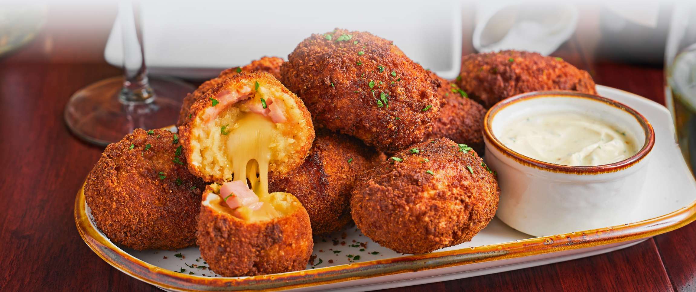 Chicken Cordon Bleu Croquettes