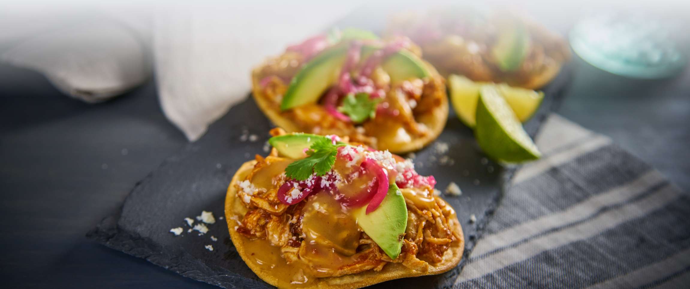 Chicken Tostadas