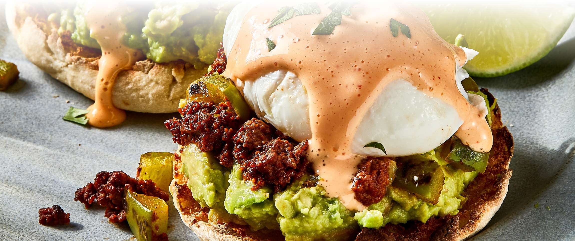 Chorizo Eggs Benedict